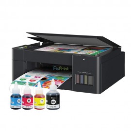 BUNDLING Printer Brother DCP-T420W DCP T420W Refill Tank Wireless All-In-One (Print, Scan, Copy & WiFi) With Compatible Ink