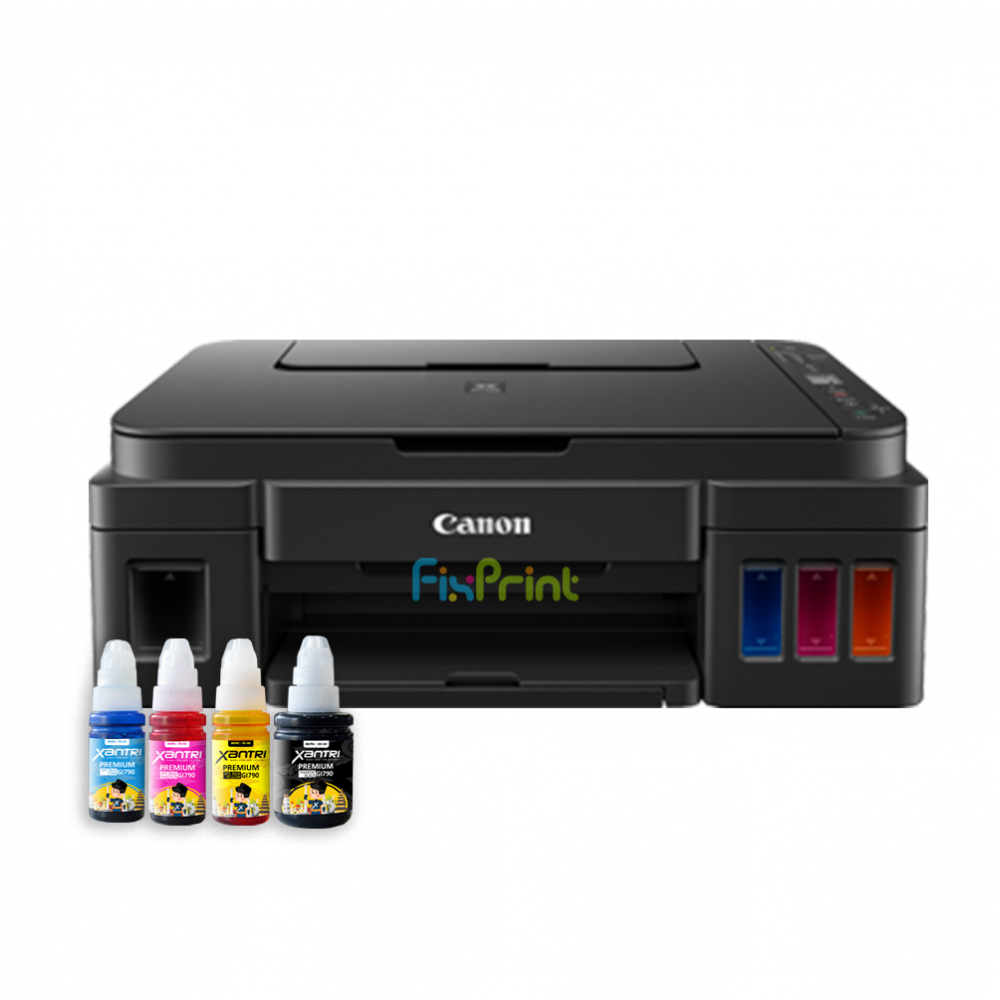 BUNDLING Printer Canon PIXMA G3010 Wireless (Print - Scan - Copy) New With Xantri Ink (BUNDLING)