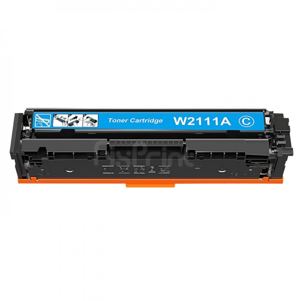 Cartridge Toner Compatible 206A W2111A Cyan, Printer HPC Color LaserJet Pro M255 MFP M282 M283 No Chip