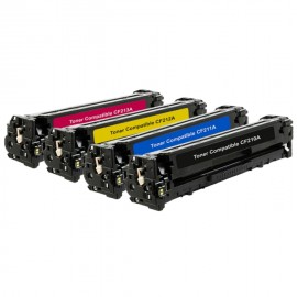Cartridge Toner Compatible HPC CF210A 131A Universal CE320A 128A CB540A 125A Black, Printer HPC LaserJet Pro 200 color M251 M251n M251nw M276 MFP M276n MFP M276nw