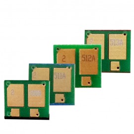 Chip Toner Cartridge HPC 204A CF512A Yellow, Chip Reset Tinta Printer Laserjet Color M154a M154nw MFP M180n M180nw M181fw