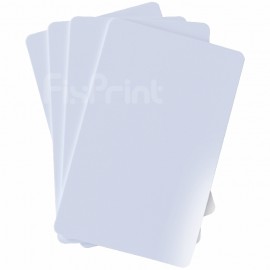 PVC Bahan Printer Inkjet ID Card 5,4x8,6cm 1 lmbr, PVC Paper Instant Double Side Lembaran