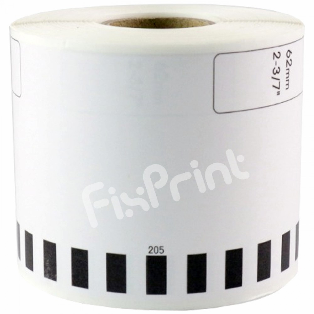 Label Paper Xantri Bro DK22205 DK22205 (Tanpa Support), Continuous Length Paper Paper QL500 QL580N QL650TD QL700