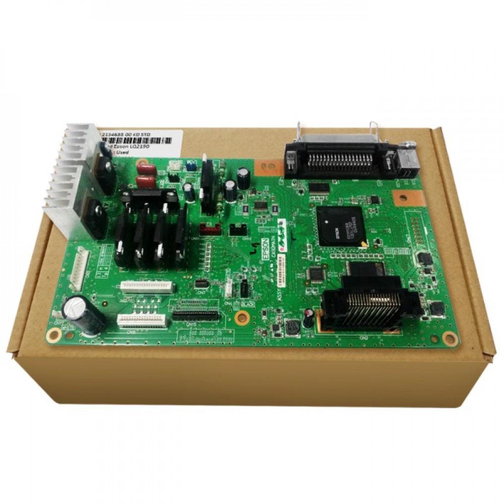 Board Printer Epson LQ2190 Used, Mainboard Epson LQ2190 Used, Motherboard Epson 2190 Part Number Assy 215463800 KD STD