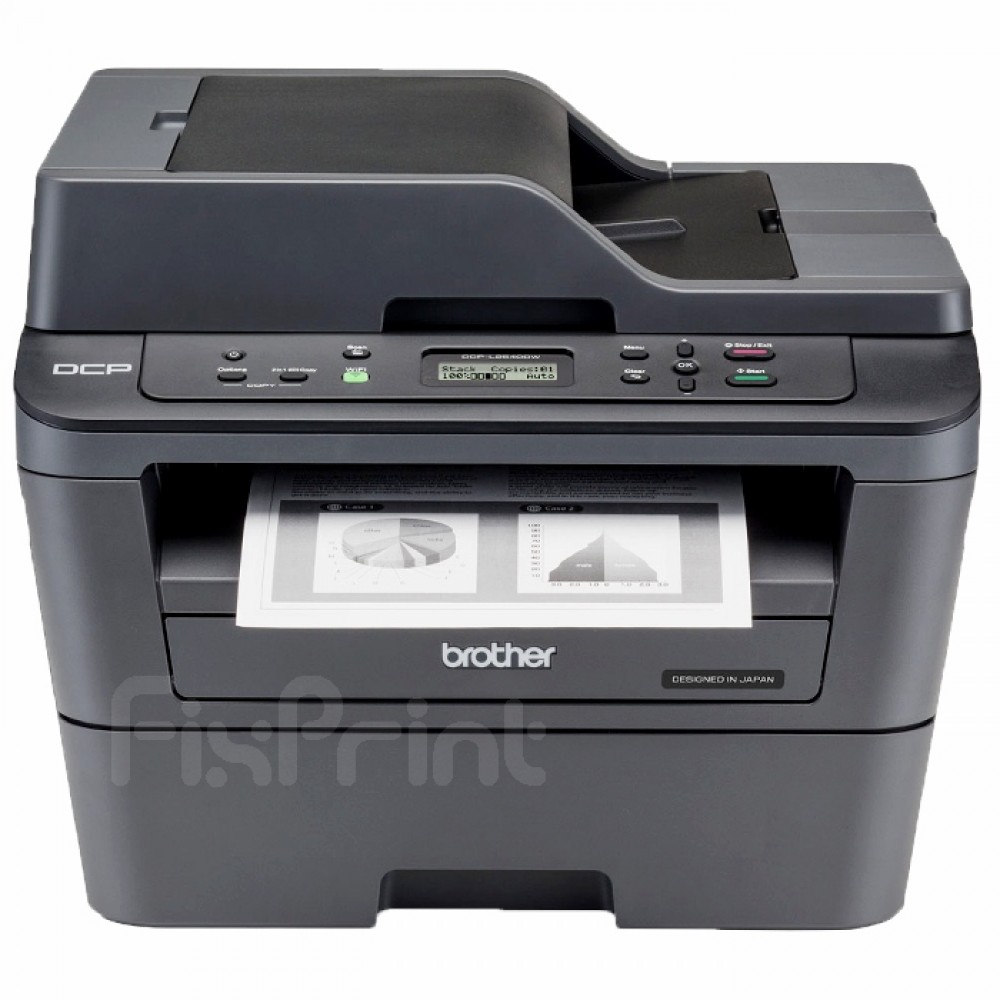 Printer Brother DCP-L2540DW Mono Laser Multifunction Duplex (Print, Scan, Copy & WiFi) Docuprint DCP L2540DW 