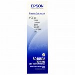 Ribbon Cartridge Original Epson PLQ20 PLQ-20 PLQ-20D PLQ-20DM PLQ-20M Black S015339 (1 Pack Isi 3 Pcs)