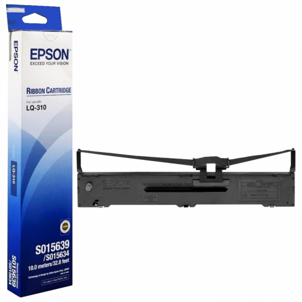 Ribbon Cartridge Original Epson Printer LQ310 LQ-310 LQ 310 SO15639 S015634