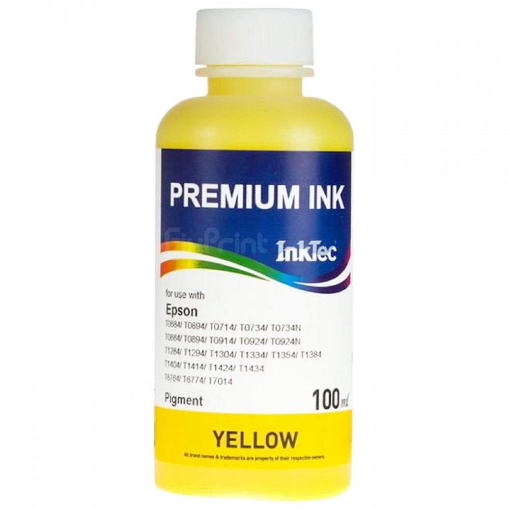 Tinta Refill Inktec Pigment Yellow E0013-100MY 100ml Cartridge EP T6771 T6761 Printer Stylus CX4900 CX4905 CX5000 CX5500 CX5501 CX5505 CX5510 CX5600