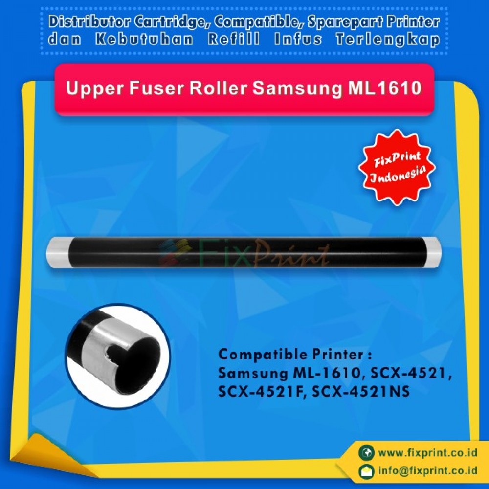 Upper Fuser Roller Sam ML-1610 ML1610 SCX-4521 SCX-4521F SCX-4521NS