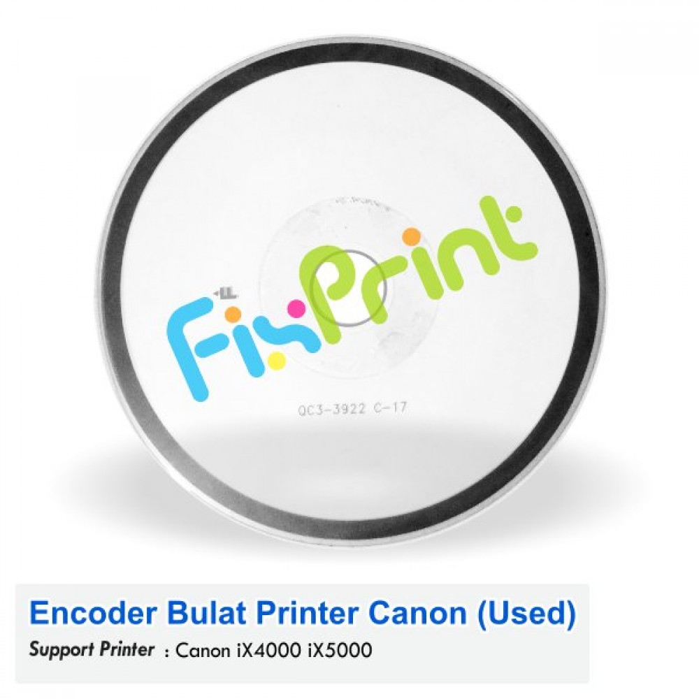 Encoder Bulat Canon iX4000 iX5000 Used, Timing Disk Printer IX4000 IX5000